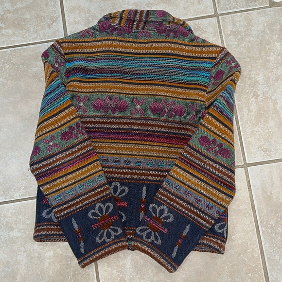 Bagatelle Women's Plaid Print Oversized Cropped Jacket - Picture 5 of 8